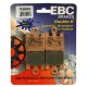 ZX6R 03-06 / ZX6RR 03-06 - EBC HH PLAQUETTES AVANT (paire)