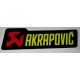 Akrapovic - Pièce Détachée - P-HST2AL - Autocollant 150 x 45mm