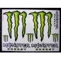 Monster Energy - Sticker/Autocollant Extra large 24x34cm