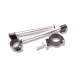 PPTUNING Demi-guidon Rehaussé Ø 48 mm + 28 mm couleur noir anodisé