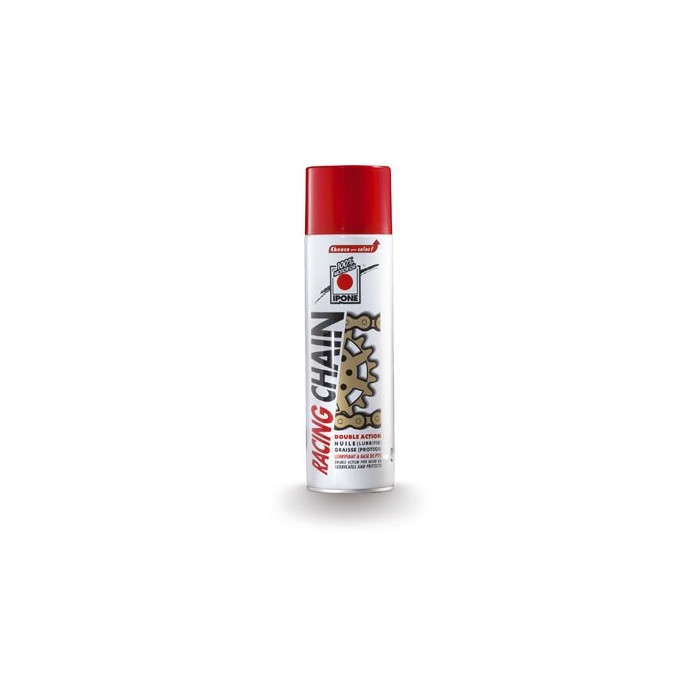 IPONE - ROAD chain Spray lubrifiant / graisse de chaîne 250ml BLANC  (800645) - MOTOFUN