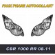 HONDA CBR1000RR 08-11 FAUX PHARES AUTOCOLLANTS - 3636